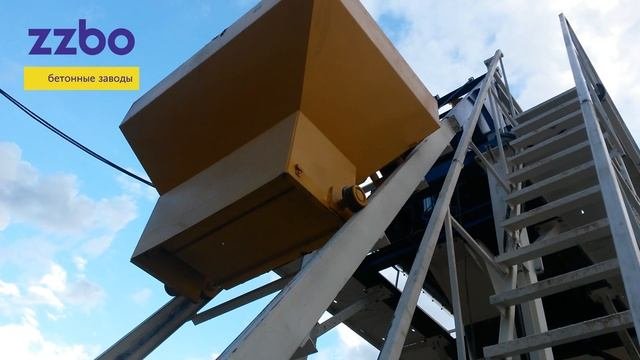 Все реально! 60 кубов бетона за час на бетонном заводе СКИП-60 в п. Мирный