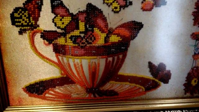 39 Вышивка бисером. Тэла Артис  Счастье и Семья