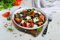 ✅Салат с хрустящими баклажанами и помидорами по грузински 💖 Отличный салат к мясу без майонеза
3 пр