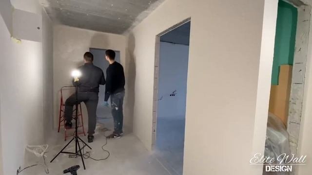 Наносим декоративное покрытие Elegant Farbe от ТМ Feidal