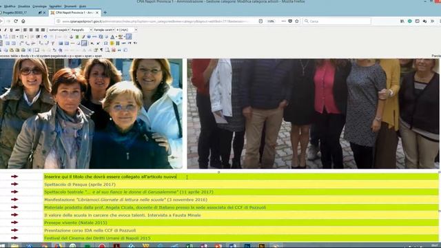 Come creare un link ad un nuovo articolo in Joomla