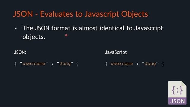 Introduce  to JSON