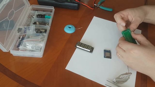 Часы BIM с WiFi на ESP8266 и TM1637 с веб-интерфейсом, сборка и прошивка