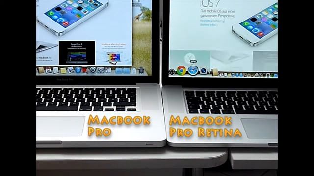 MacBook Vergleich alt gegen neu