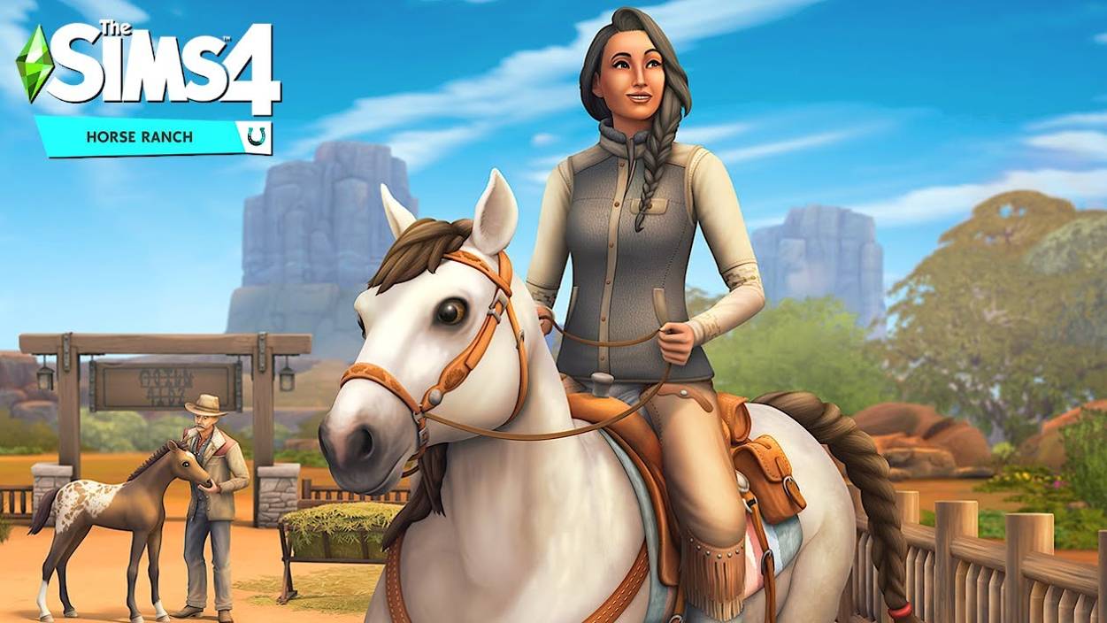 ♫Клип —The Sims 4 Horse Ranch(Моя версия )