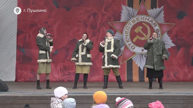 День Победы в парке в Пушкино