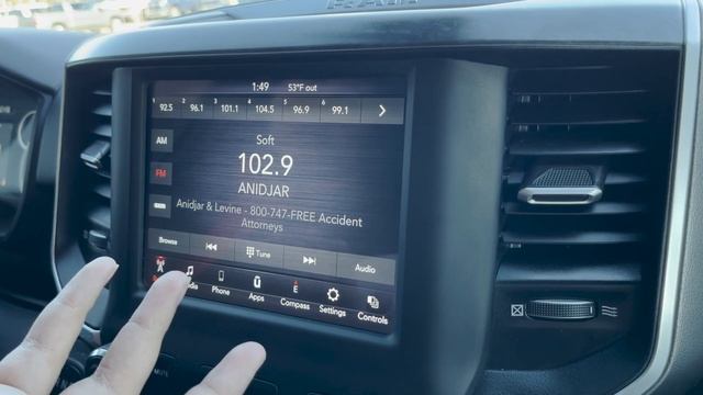 PRE-OWNED 2021 RAM 1500 Big Horn 4x4 Crew Cab 6'4" Box