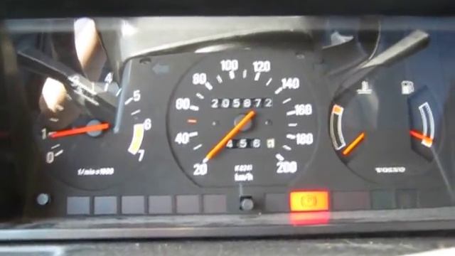 '91 - Volvo 240 GL - 2.0 118 HP - Cold Start