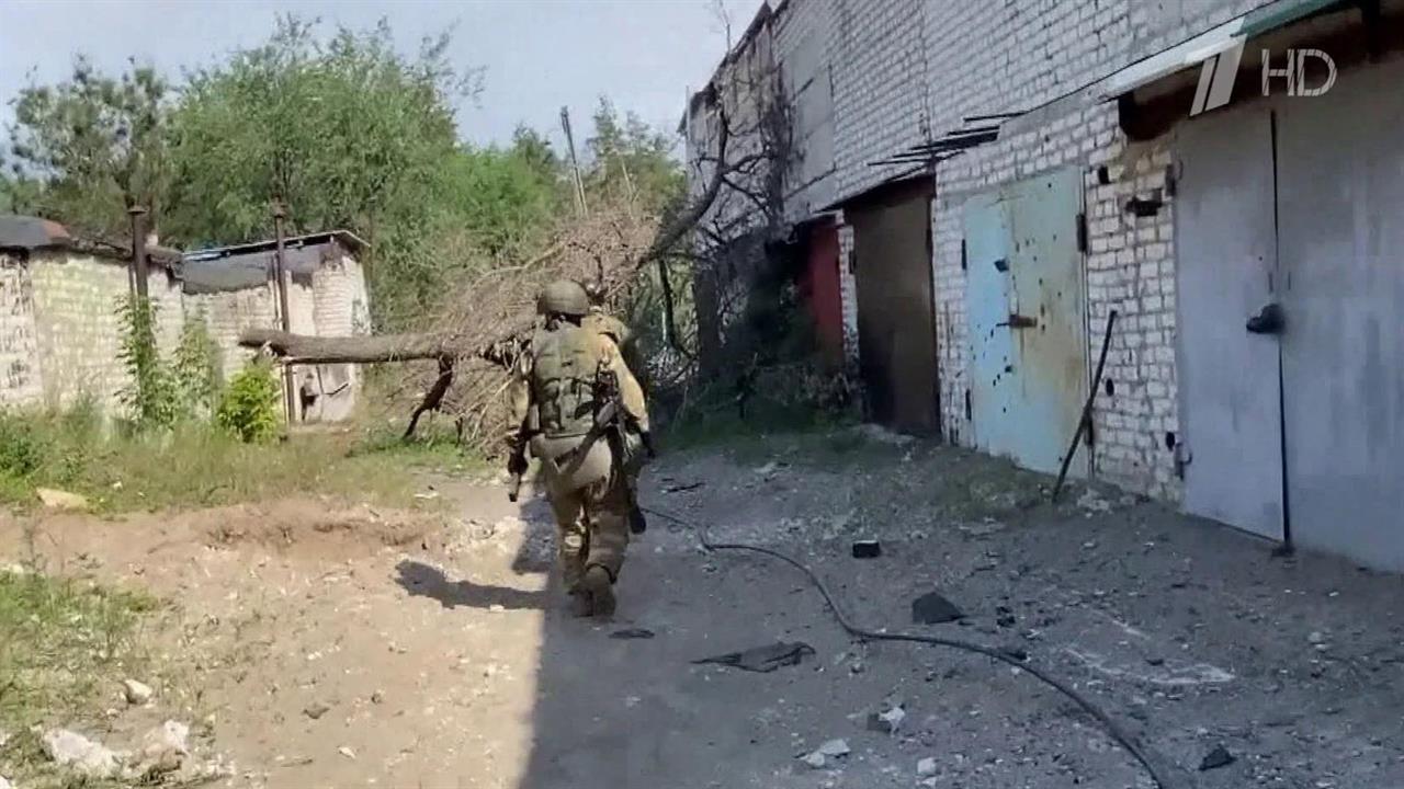 В Донецкой народной республике российские военные продвигаются в Красногоровке