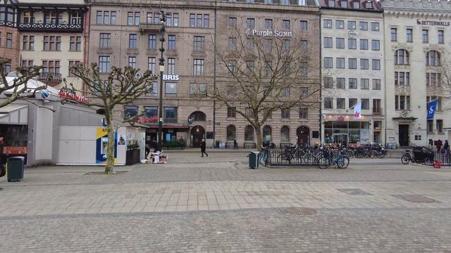 Malmö Centralstation  City Walk Sweden   - 4K HDR Walking Tour 17min  Walk around Sweden 4