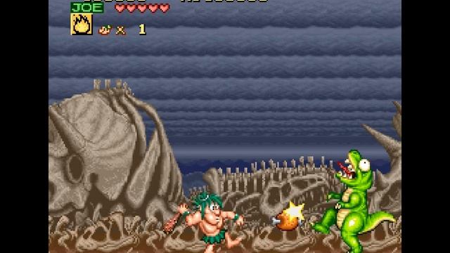 Крутые игры из 90-ых. Joe & Mac: Caveman Ninja. Snes