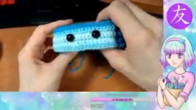 Кусочек тортика - вяжем крючком амигуруми - часть 2