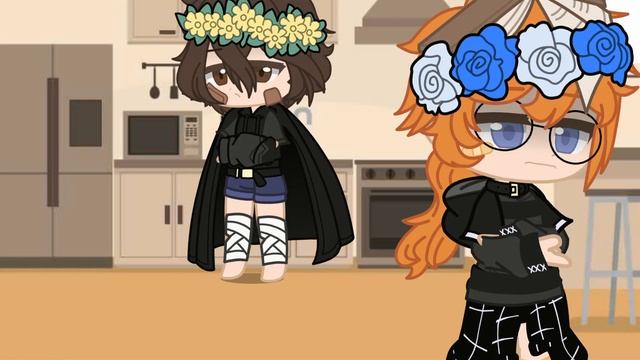 ||меме||~Ты ел сегодня?||~Шип соукоку||~Дазай и Чуя||НЕ ОРИГИНАЛ||gacha Club||