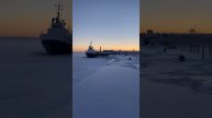 Порт на Белом море в Карелии