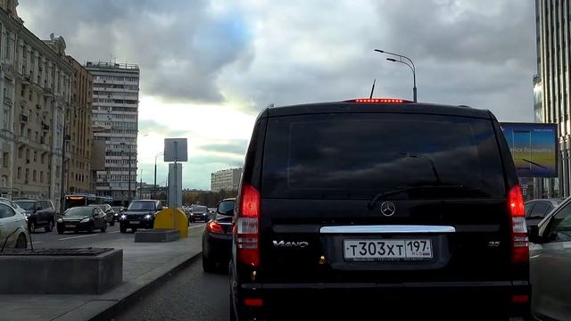 Москва. Круг по Садовому кольцу.