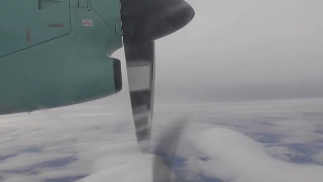 Widerøe  WF910 Dash 8-100 Tromsø - Hammerfest - HFT Take off  Landing HD