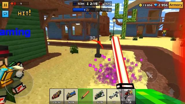 You Pick,I Play! #44 - Clan Siege Battle (Pro Players) Pixel Gun 3D