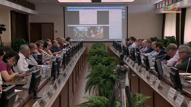 Выступление зам.председателя Совета проекта «5-100» Андрея Волкова в КФУ