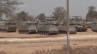 ЦАХАЛ концентрирует десятки единиц танков и бронетехники вдоль границы с югом сектора Газа