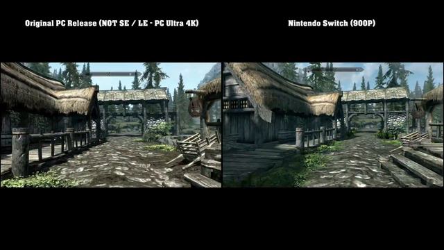 Skyrim Anniversary Edition COMPARED vs Skyrim (original) & Skyrim Nintendo Switch