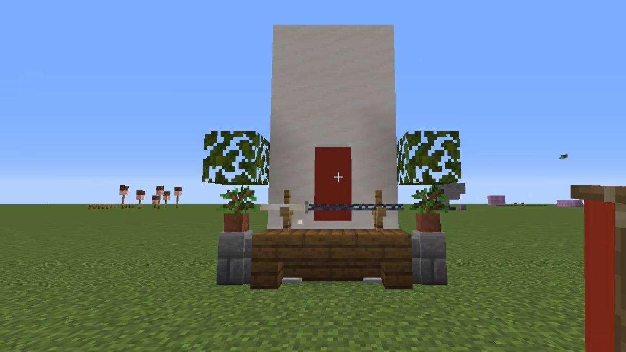 Как сделать катану в Майнкрафт | Minecraft постройки