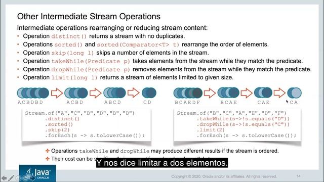 11 :Java Streams API Oracle partes 1 al 3