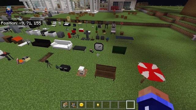 ADDON Minecraft Furniture MOD 1.19 Bedrock