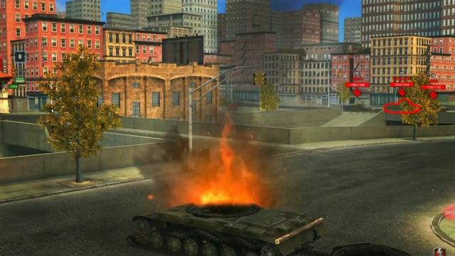 WoT Blitz • "New-Bay" kartada g'alaba qozonish sirlari.