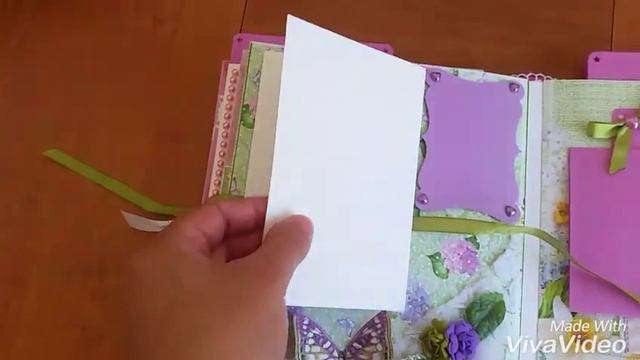 Скрапбукинг. Альбом для девочки.