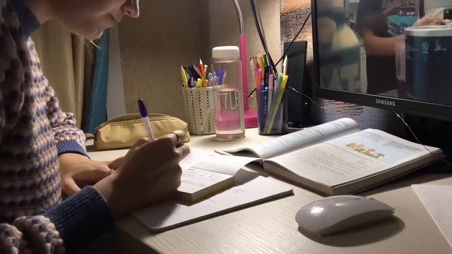 Study With Me #18?| Подготовка к ЕГЭ, Домашнее задание (+как я написала итоговое сочинение?)