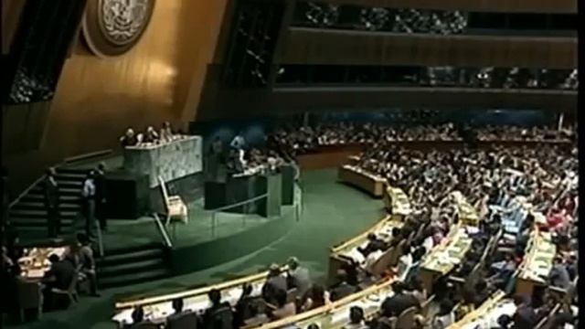 Рональд Рейган об инопланетной угрозе. (Псиоп)