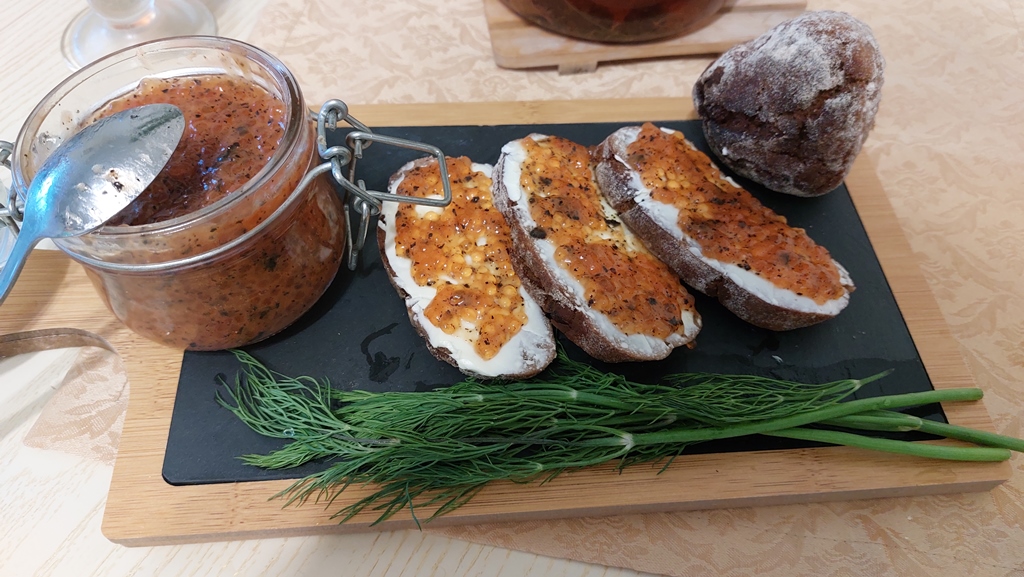 Вегетарианская красная икра своими руками