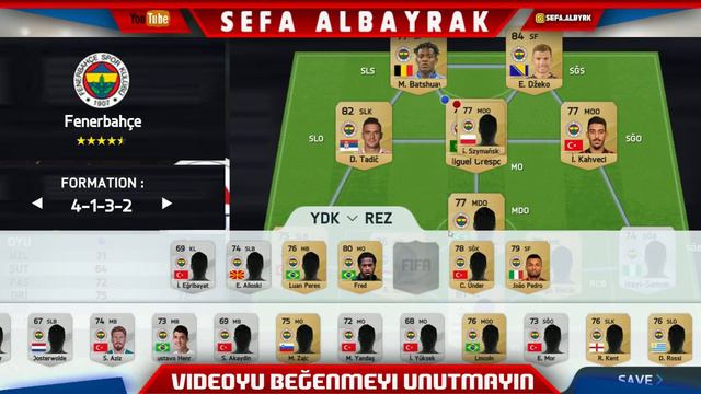 FIFA 15 MOBILE SÜPER LİG GÜNCEL TRANSFERLER ÇIKTI! İNTERNETSİZ EN İYİ MOBİL FUTBOL OYUNU!