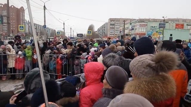 Горит Масленица Сызрань Монгора 2018