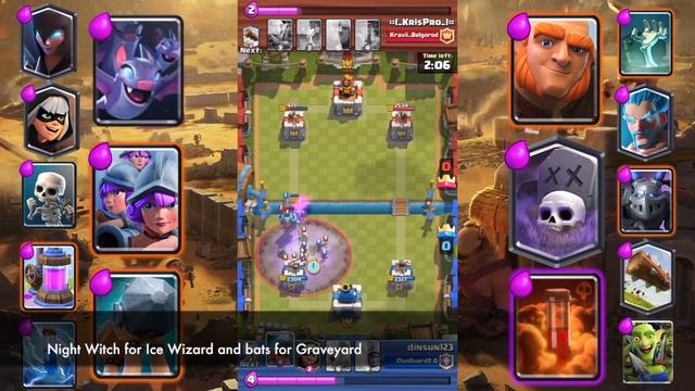 3 Musketeer Ram Bat Cycle (8/10) - Not As Good As Before After Nerfed