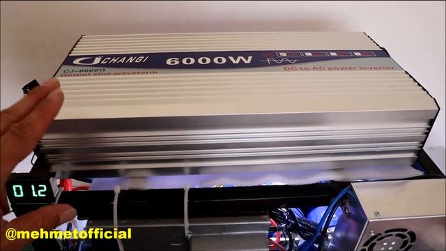 13,8v 80amp lto titanat bataryayı 160amp ile yüksek sarj testi 12v 6000w tam sinüs inverter incelem