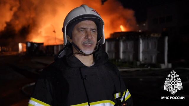 Александр Кошель о пожаре на складе