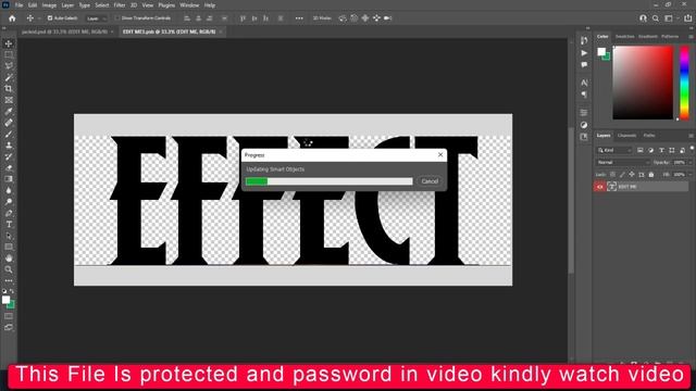 2022 Editable 3D Text Effect PSD Vol.4 Photoshop Tutorial