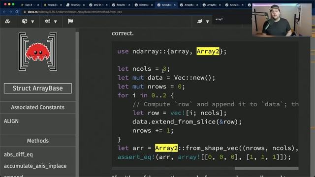 Introducing ndarray for Matrix manipulation | Advent of Code 2021 in Rustlang Day 03