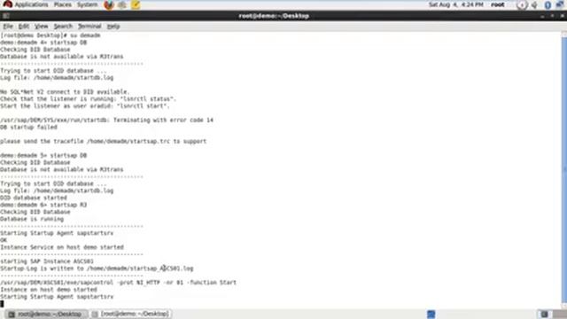 Start Stop SAP ECC in Linux | Start Stop SAP System in Linux