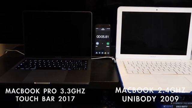 Macbook 2017 vs Macbook 2009 - Boot Up Test - Speed Test | Review