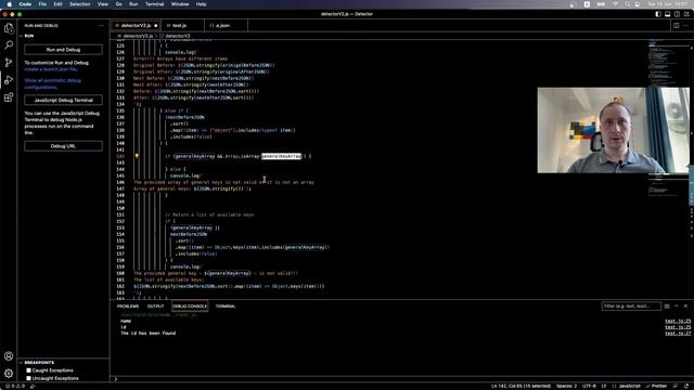 QA PUB  Пишем программу в Visual Studio на Javascript для сравнения двух JSON файлов  массивы v2.