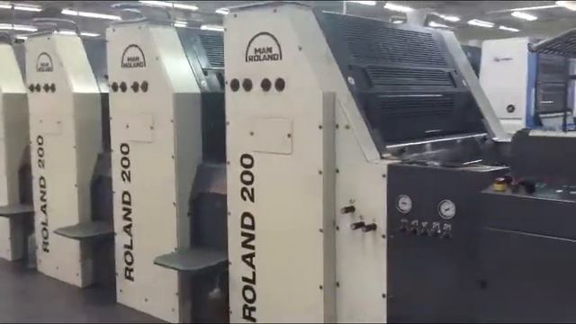 4-краска Man Roland 204EOB 2003 г 42 мил.отт | ООО Полиграфические машины