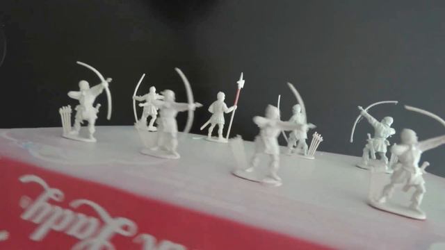 ZVEZDA 1/72 ARCHERS ANGLAIS  REVIEW WARGAME