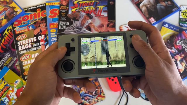 This Retro Handheld Plays PlayStation Games!!