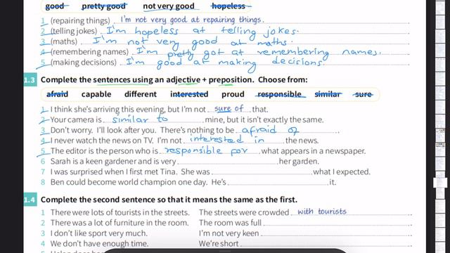 Adjective+Preposition Important Exercise |English Language Class|Easy Grammar|Nepali |IELTS Nepali