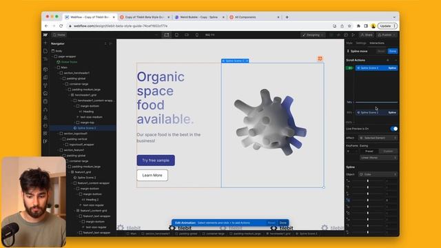 How To Create 3D Website Designs With Webflow and Spline