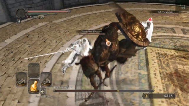 Dark Souls 2 : Boss Fights Co-op : The Dragon Rider : Caestus Boss Fights