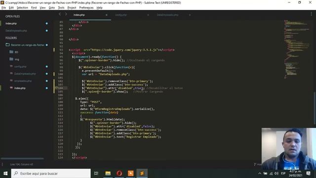 Recorrer un rango de Fechas con PHP