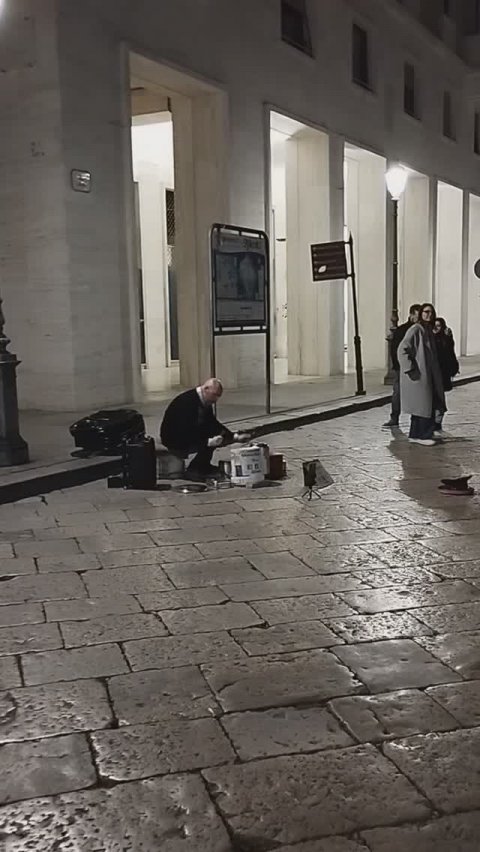 Музыканты на улицах Италии